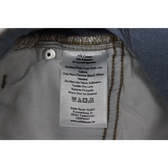 Eddie Bauer Women’s Size 14 Voyager High Rise Skinny‎ Ankle Crop Jeans - Picture 10 of 13